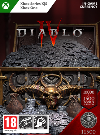 Diablo IV 11500 Platinum (Xbox One, Series X/S) – Xbox Live Key – GLOBAL